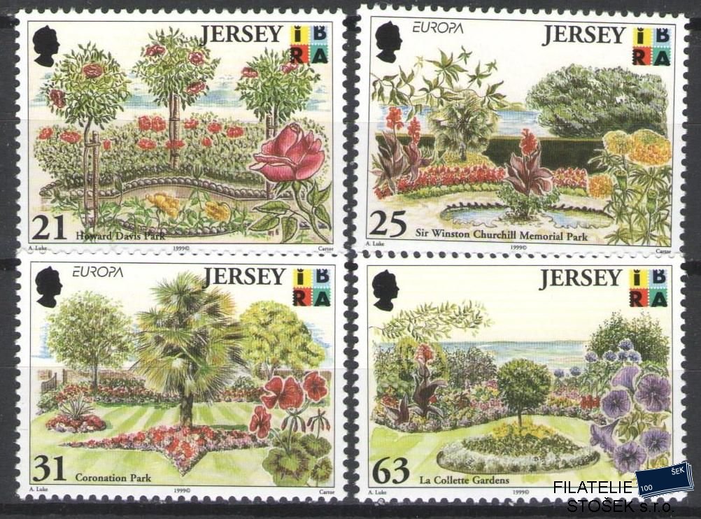 Jersey známky Mi 884-87