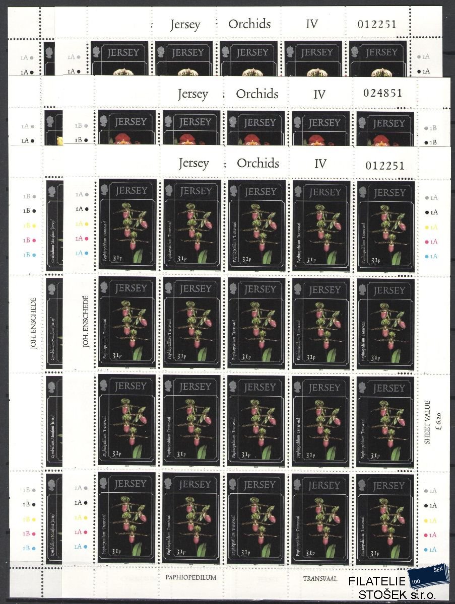 Jersey známky Mi 877-82 KL
