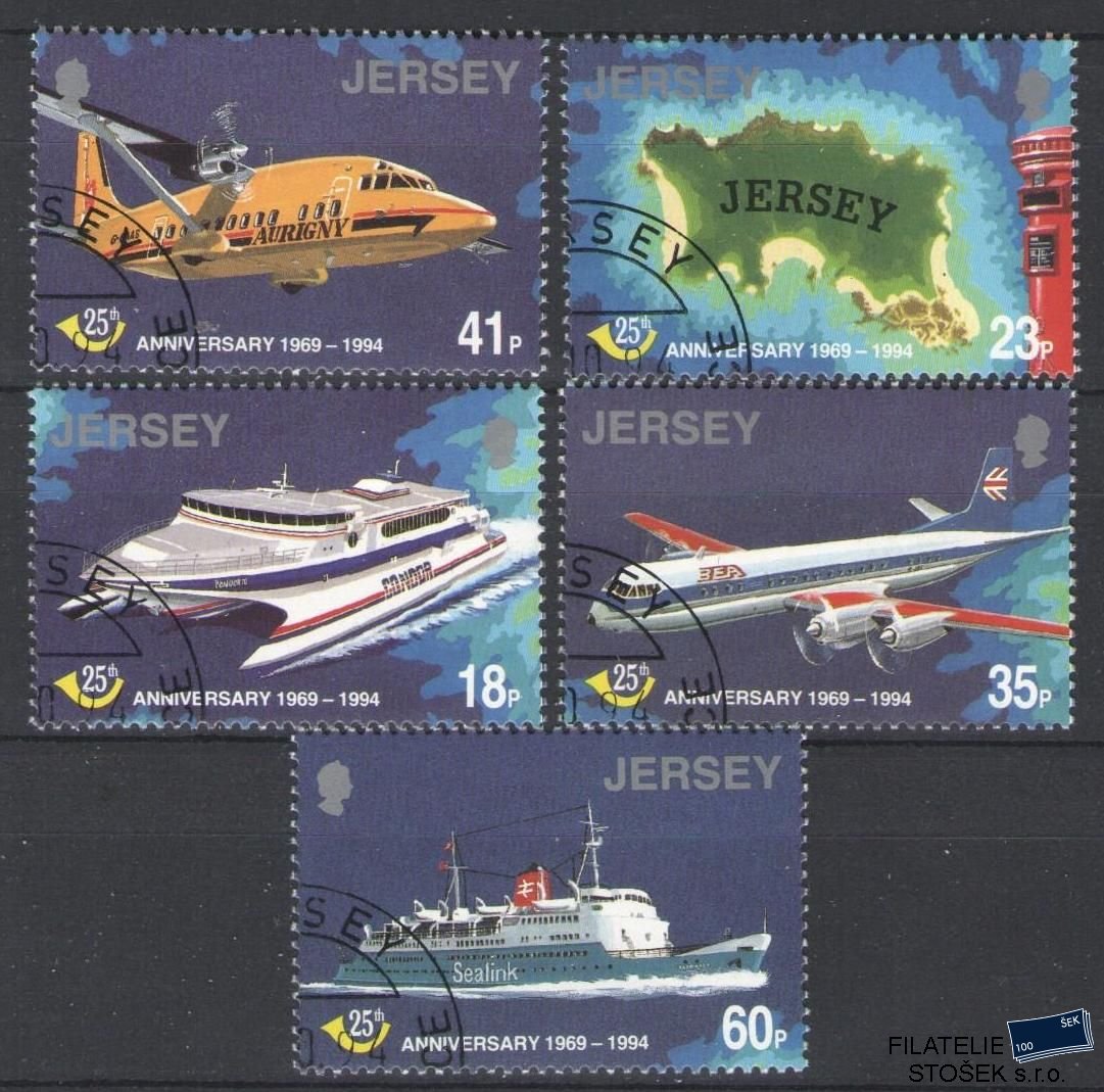 Jersey známky Mi 669-736