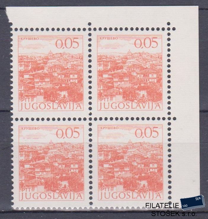Jugoslávie známky Mi 1509 4 Blok