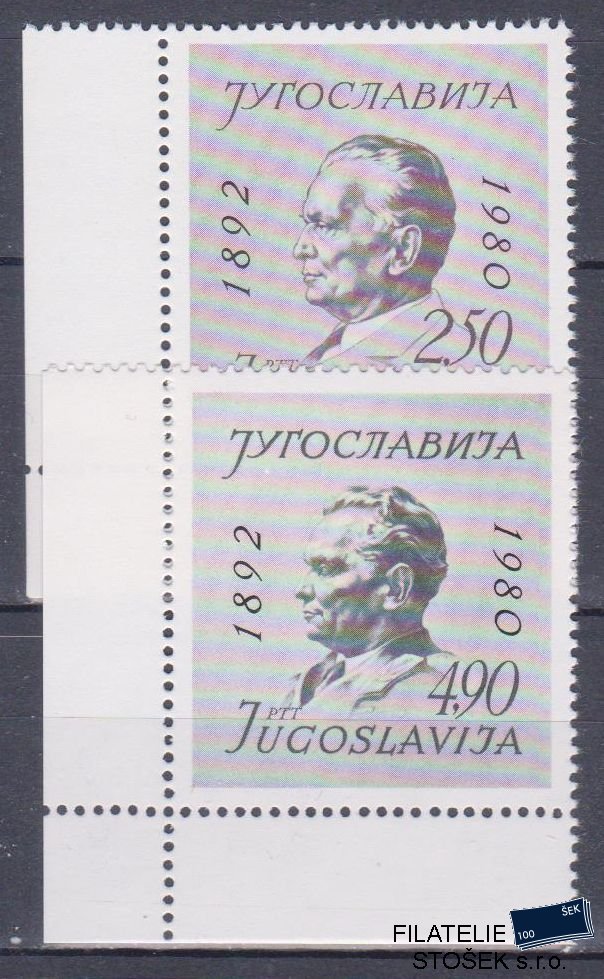 Jugoslávie známky Mi 1830-31