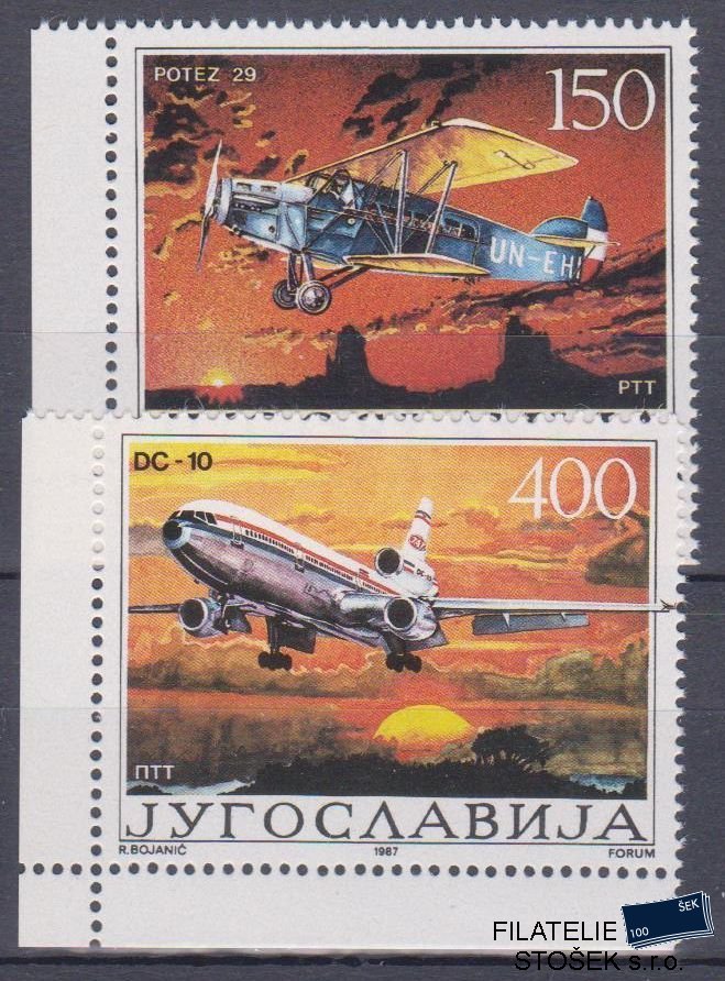 Jugoslávie známky Mi 2213-14