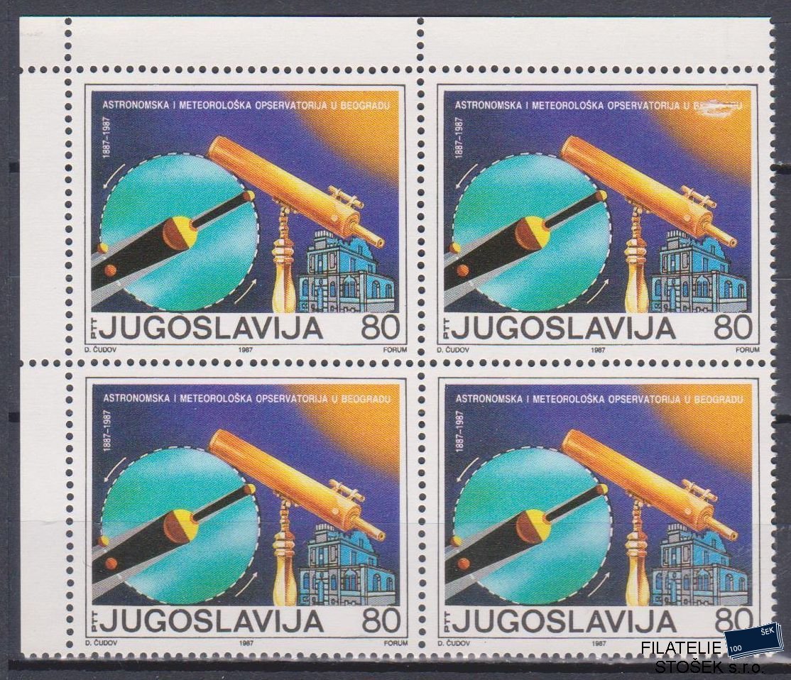 Jugoslávie známky Mi 2246 4 Blok