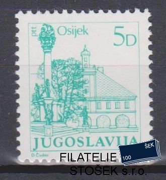 Jugoslávie známky Mi 1998