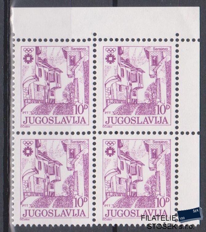 Jugoslávie známky Mi 1999 4 Blok