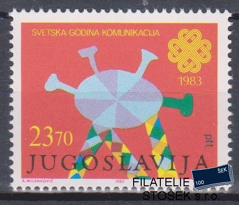 Jugoslávie známky Mi 2021