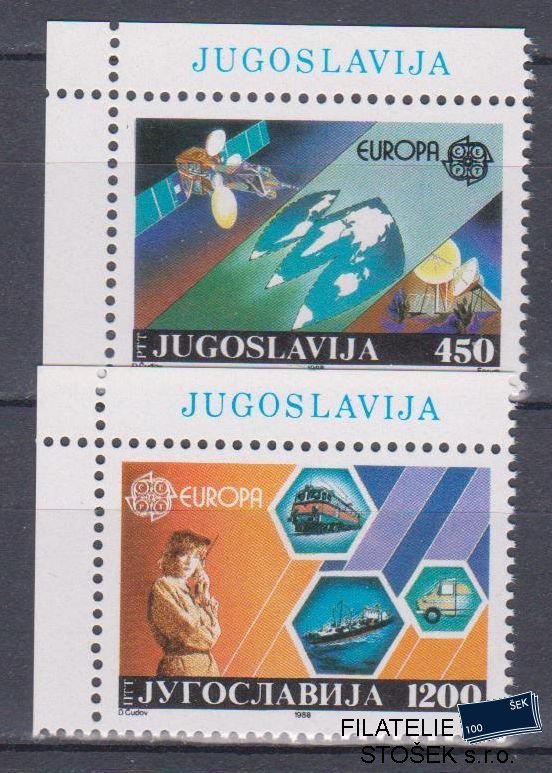 Jugoslávie známky Mi 2073-74