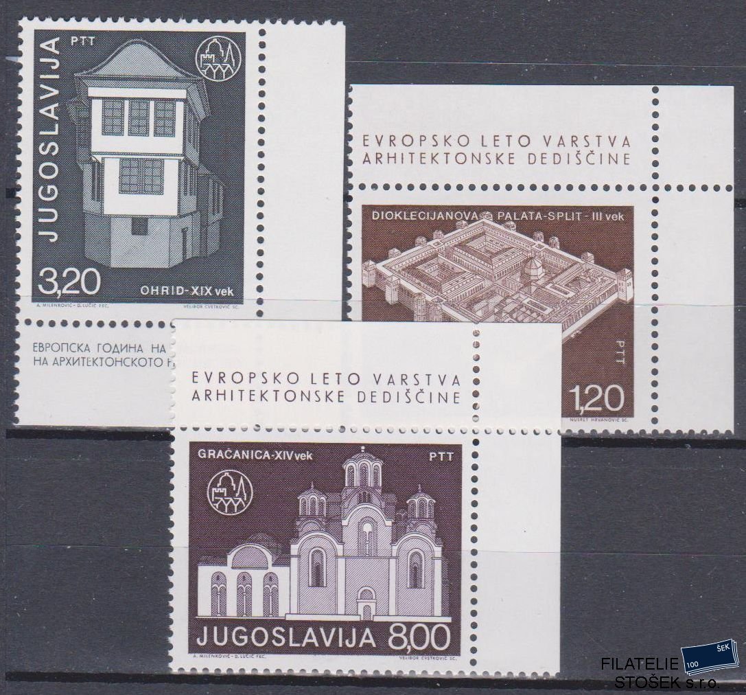 Jugoslávie známky Mi 1627-29