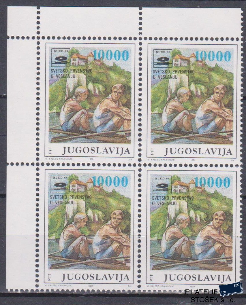 Jugoslávie známky Mi 2366 4 Blok