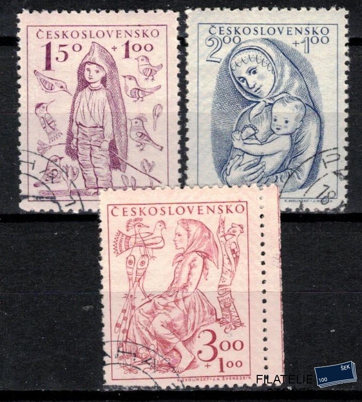 ČSSR známky 494-6