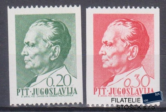 Jugoslávie známky Mi 1266-67