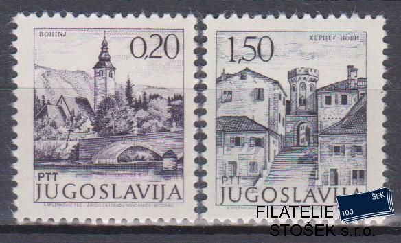 Jugoslávie známky Mi 1493-94