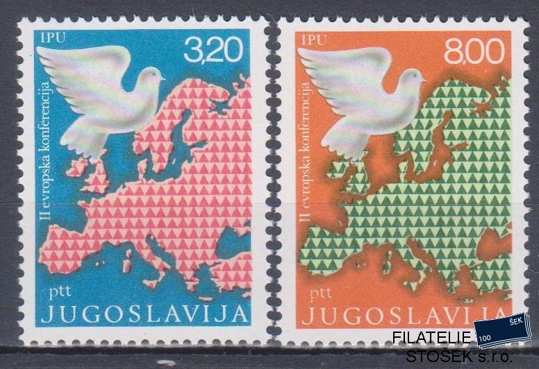 Jugoslávie známky Mi 1585-86
