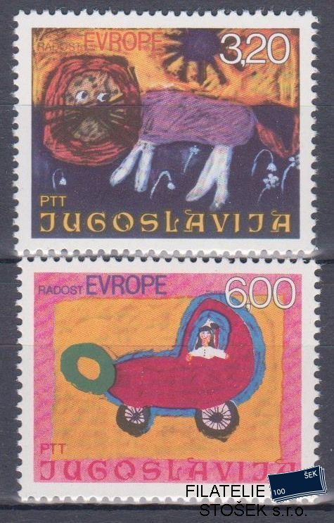 Jugoslávie známky Mi 1615-16