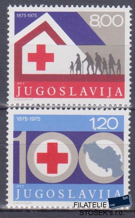 Jugoslávie známky Mi 1619-20