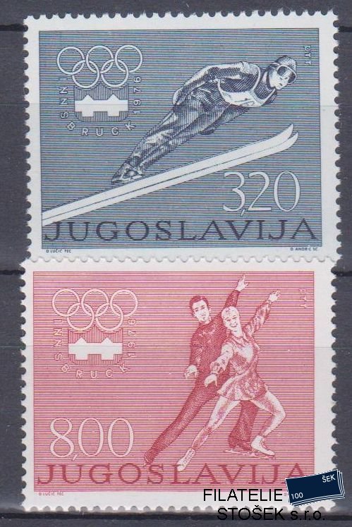 Jugoslávie známky Mi 1630-31