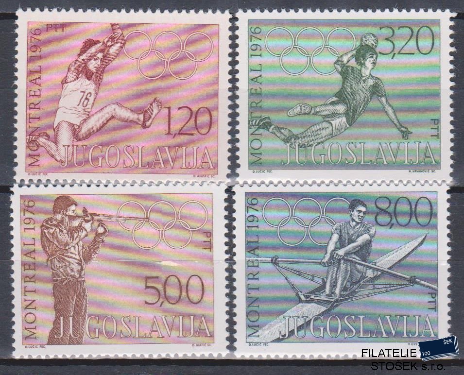 Jugoslávie známky Mi 1656-59