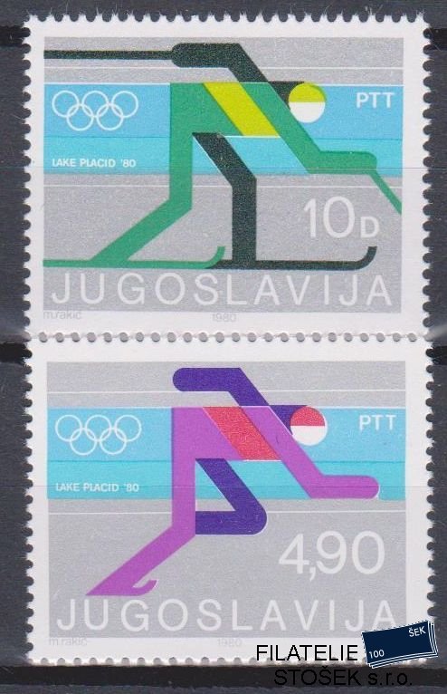 Jugoslávie známky Mi 1821-22