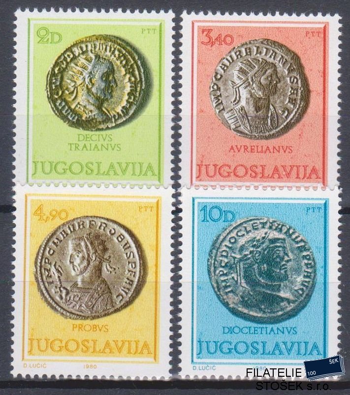 Jugoslávie známky Mi 1838-41