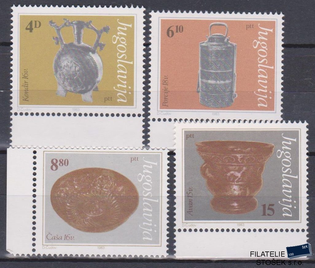 Jugoslávie známky Mi 1969-72