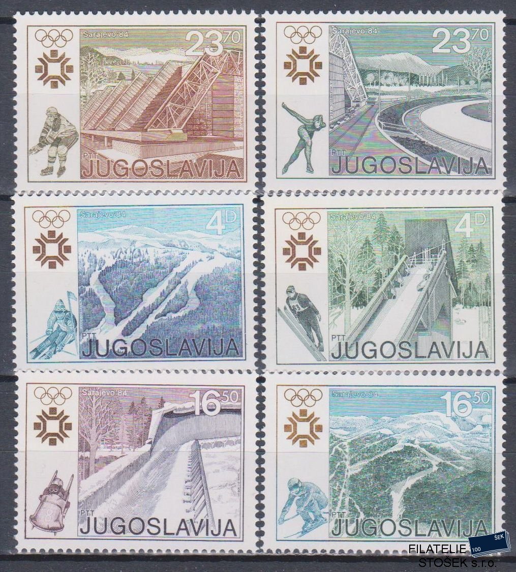 Jugoslávie známky Mi 2007-12