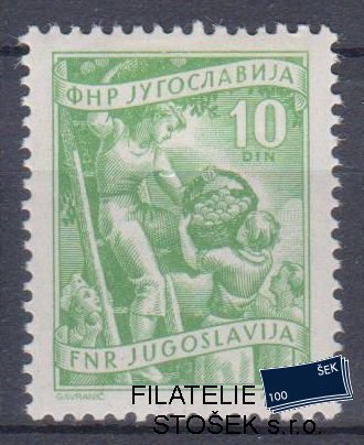 Jugoslávie známky Mi 721
