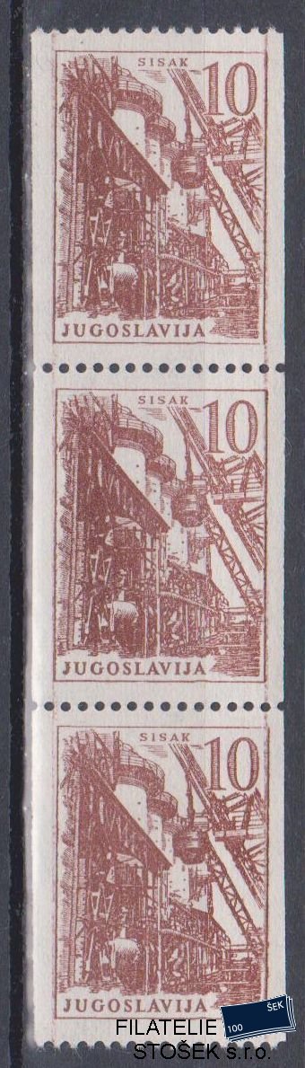 Jugoslávie známky Mi 941 3 Páska