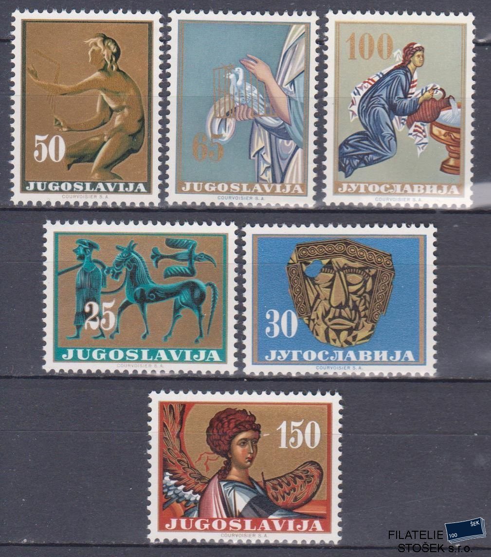Jugoslávie známky Mi 1027-31