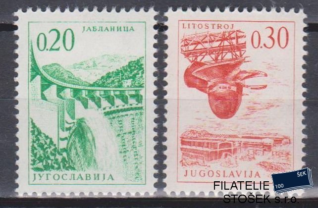 Jugoslávie známky Mi 1155-56