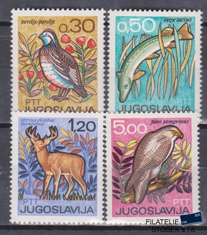 Jugoslávie známky Mi 1228-31