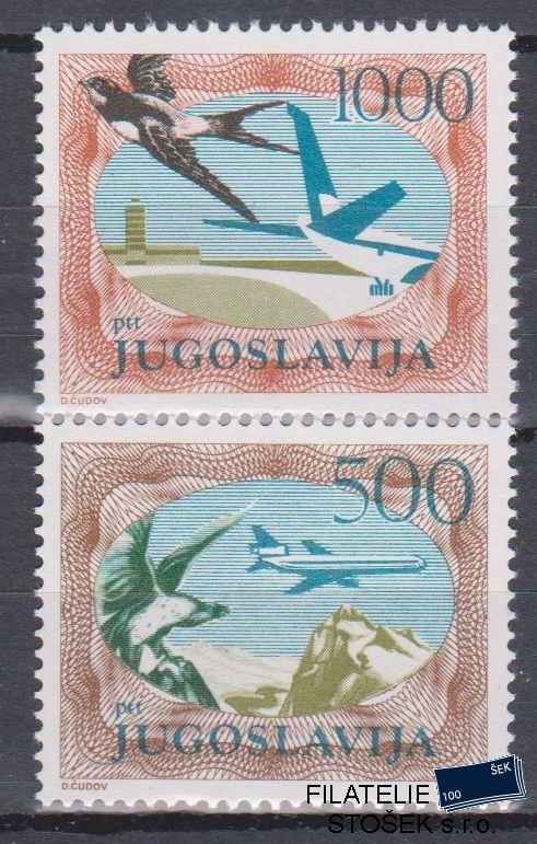 Jugoslávie známky Mi 2098-99