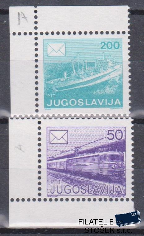 Jugoslávie známky Mi 2175-76A