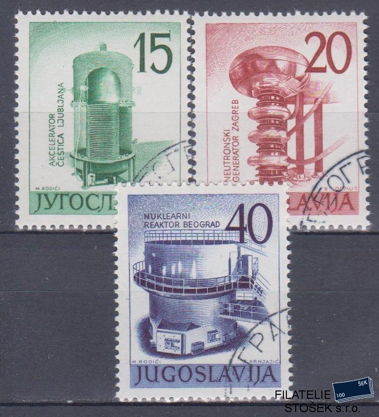 Jugoslávie známky Mi 927-29
