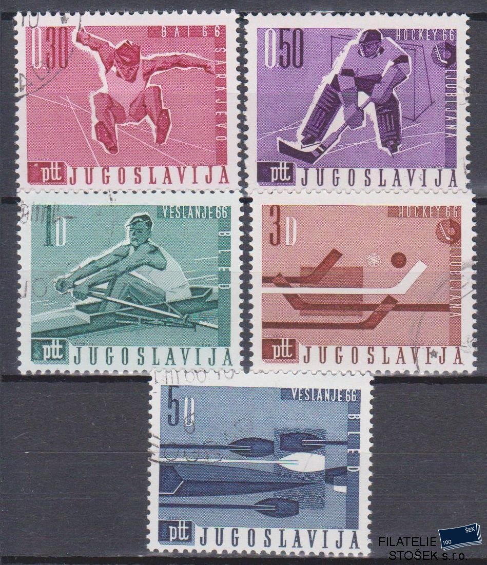 Jugoslávie známky Mi 1145-48