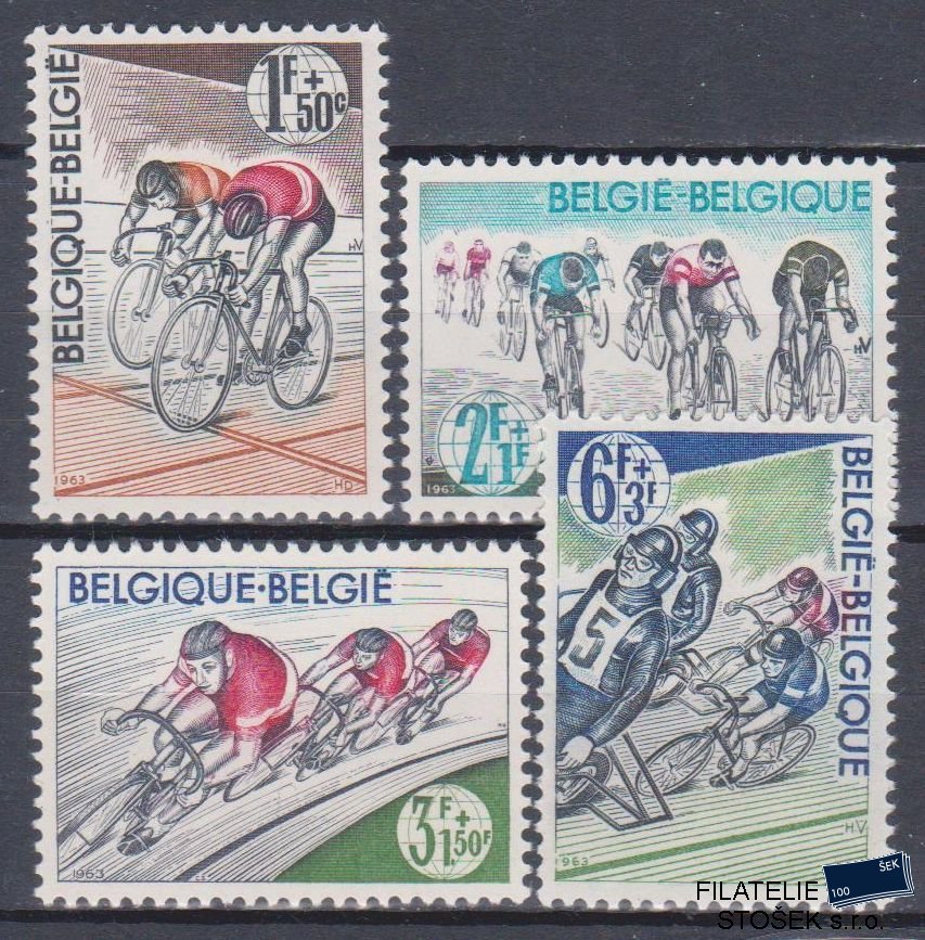 Belgie známky Mi 1315-18