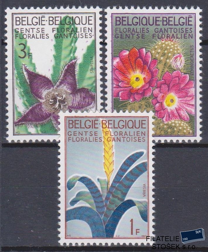Belgie známky Mi 1375-77