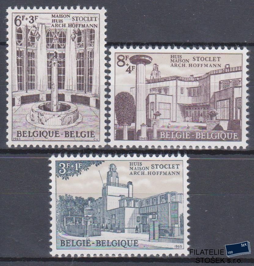 Belgie známky Mi 1394-96