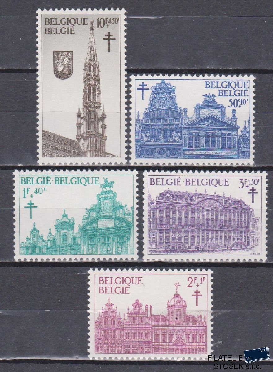 Belgie známky Mi 1411-15