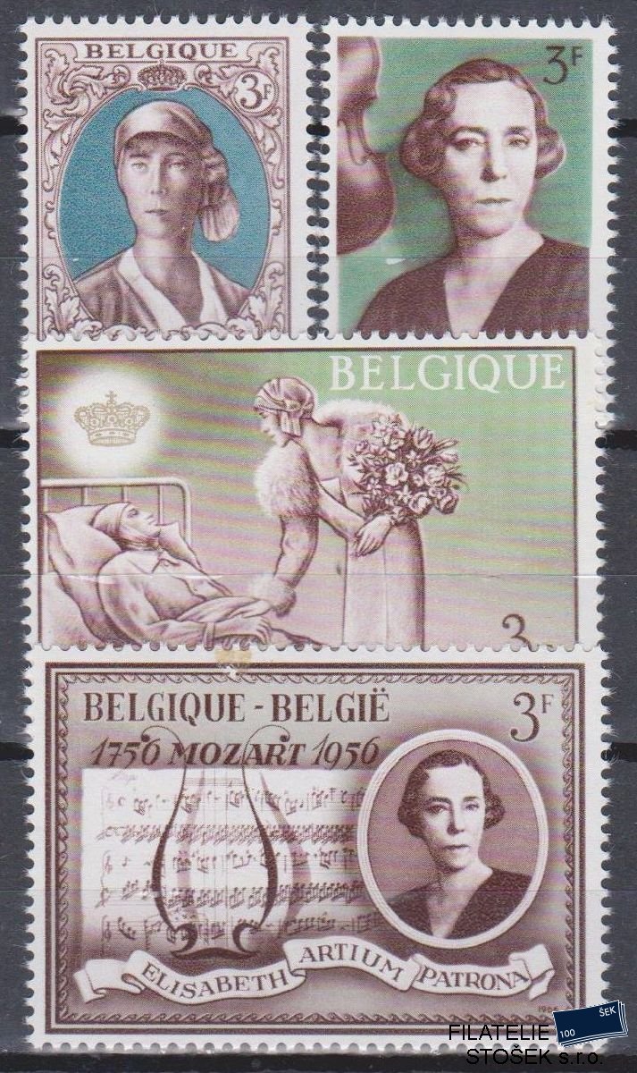 Belgie známky Mi 1421-24