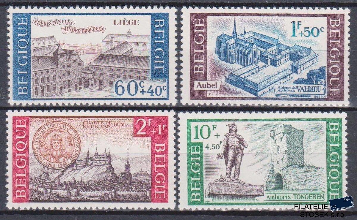 Belgie známky Mi 1442-45