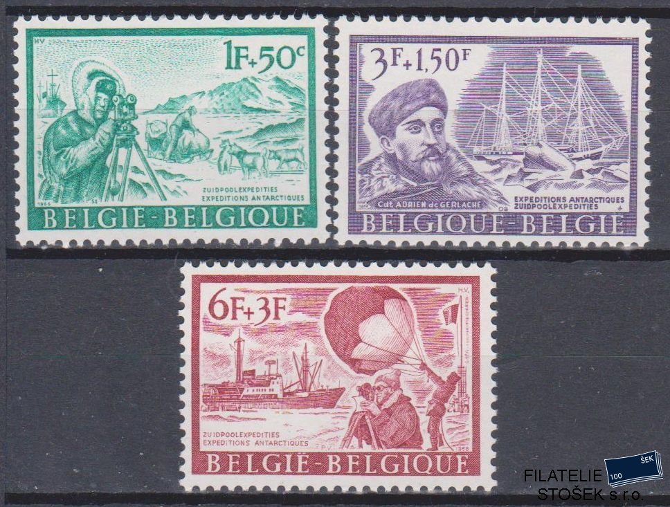 Belgie známky Mi 1448-50