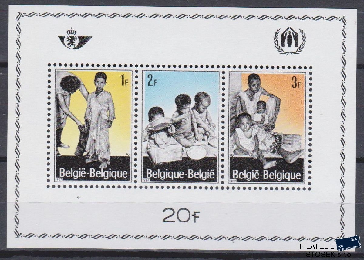 Belgie známky Mi Blok 37