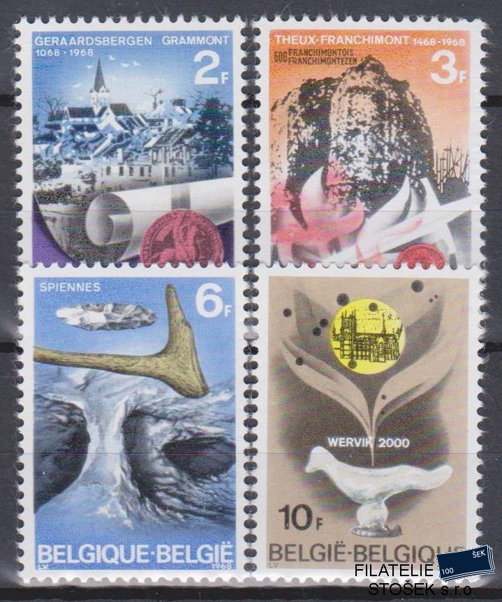 Belgie známky Mi 1503-6