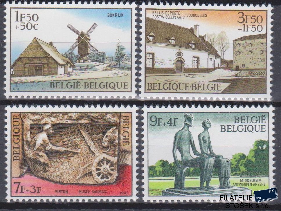 Belgie známky Mi 1589-92