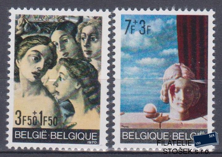 Belgie známky Mi 1618-19
