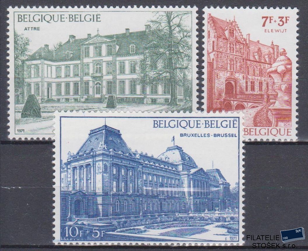 Belgie známky Mi 1658-60