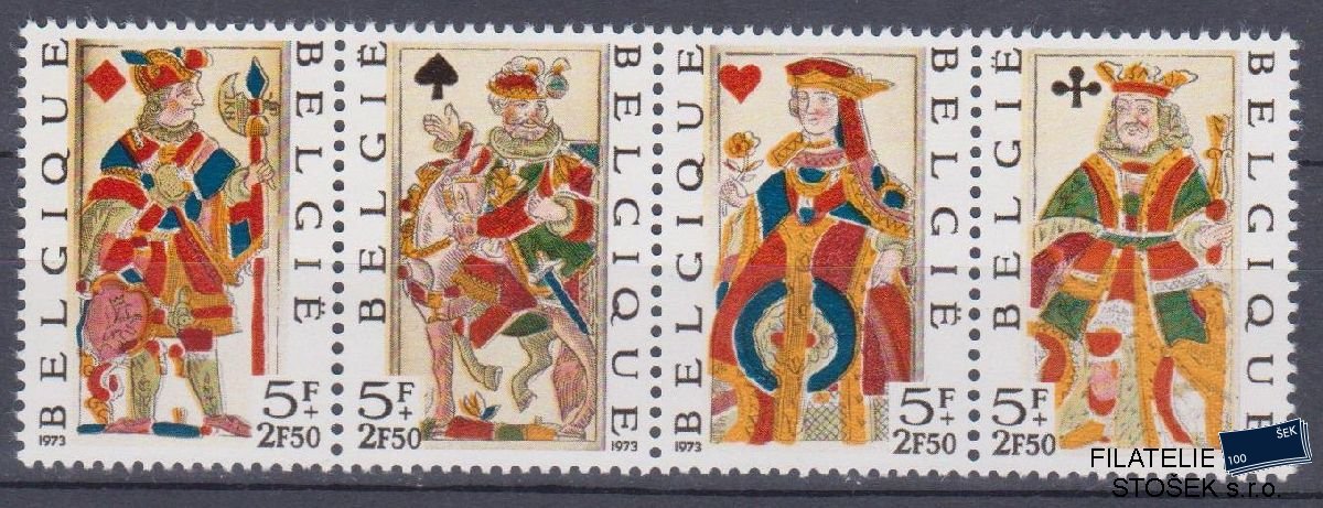 Belgie známky Mi 1746-49