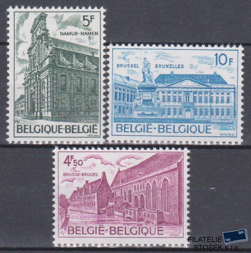 Belgie známky Mi 1821-23