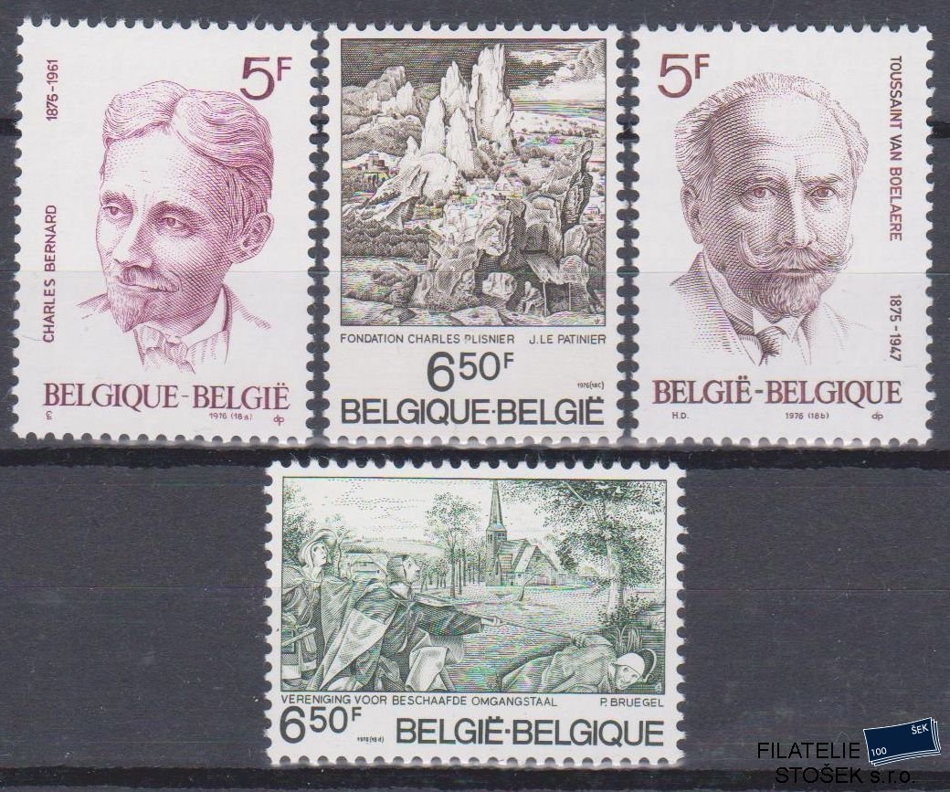 Belgie známky Mi 1880-83