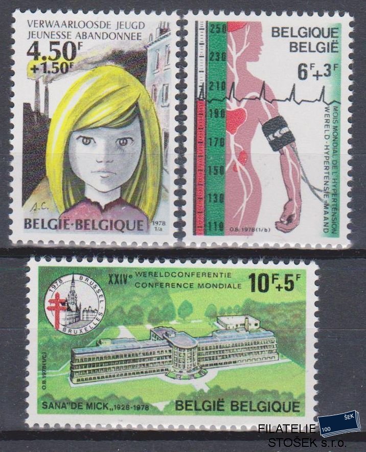 Belgie známky Mi 1933-35